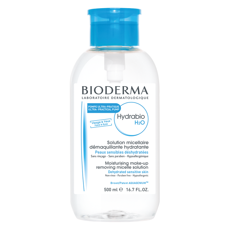 Bioderma Hydrabio H2O Água Micelar Pump Reverse 500 ml