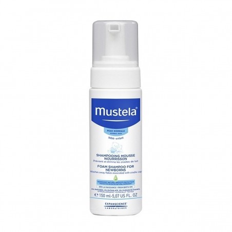 Mustela Champo Espuma Recem-Nasc.150ml