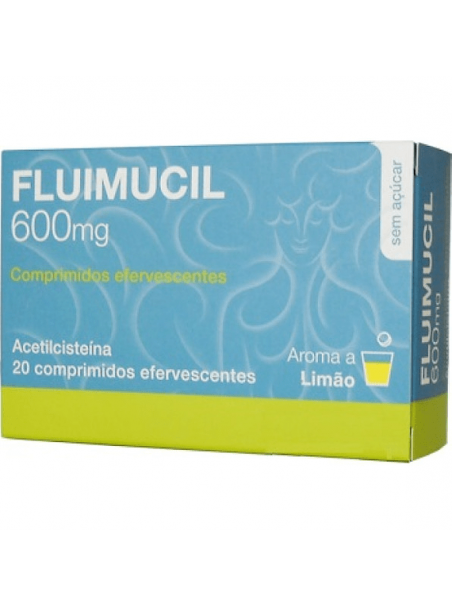 Fluimucil 600Mg 20 Comprimidos Efervescentes