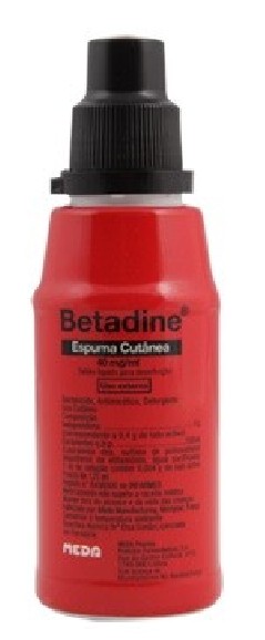 Betadine 40Mg/Ml Espuma Cutanea 125Ml