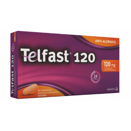 Telfast 120Mg 10 Comprimidos