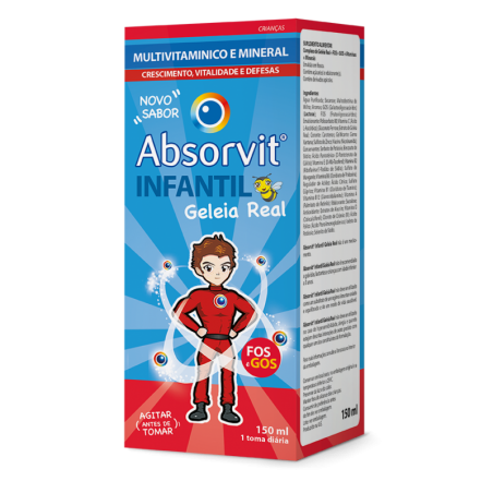 Absorvit Infantil Geleia Real 150 ml