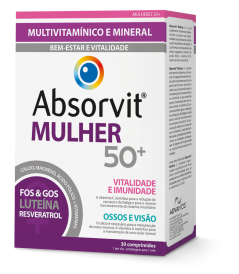 Absorvit 50+ Mulher 30 Comprimidos