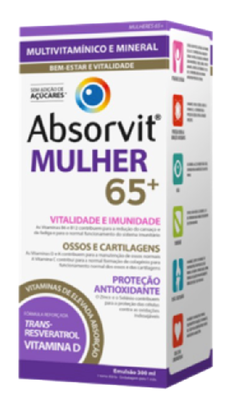Absorvit 65+ Mulher 300 ml