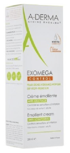 A-Derma Exomega Control Creme Emoliente 200Ml