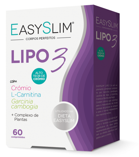 Easyslim Lipo 3   60 Comprimidos