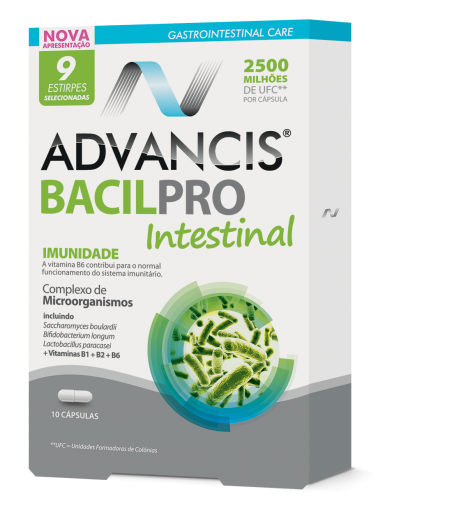 Advancis Bacilpro Intestinal 10 Cápsulas