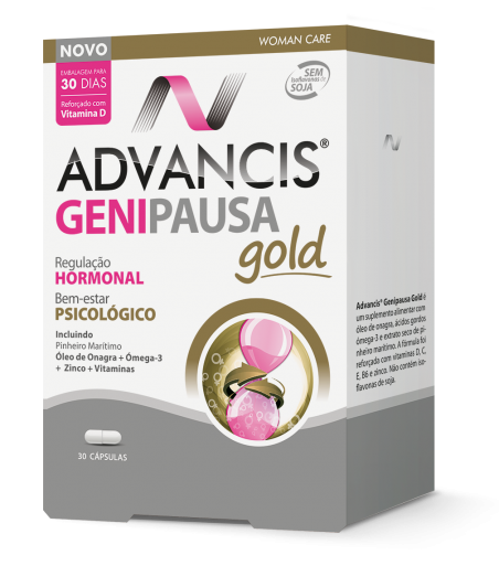 Advancis Genipausa Gold - 30 Cápsulas