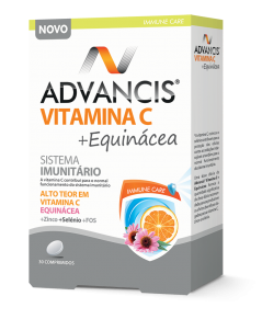 Advancis Vit. C + Equinacea - 30 Comprimidos