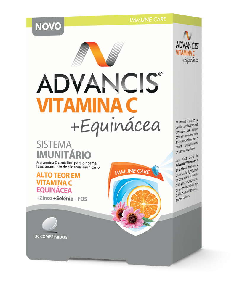 Advancis Vit. C + Equinacea - 30 Comprimidos