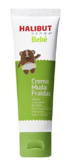 Halibut Muda Fraldas Creme Protetor 50G
