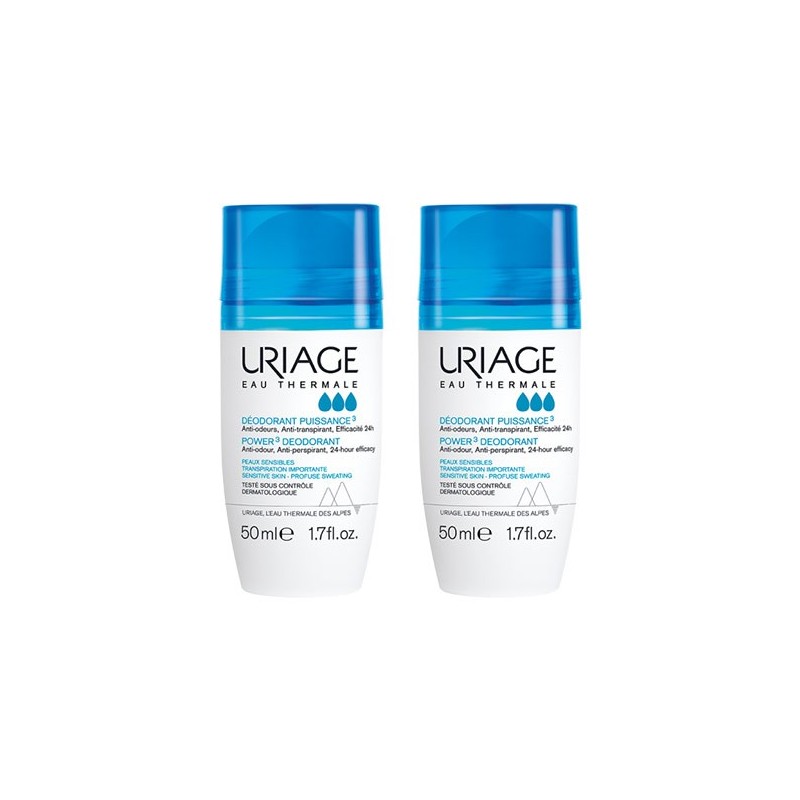 Uriage Promo Deosodorizante Power3 50ml X2