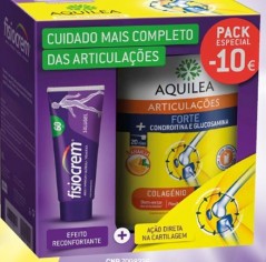 Fisiocrem Pack Promo Aquilea Articulações Forte + Fisiocrem 60ml
