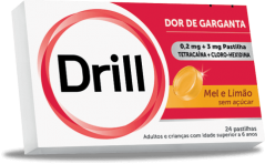 Drill Pastilhas Mel Limão
