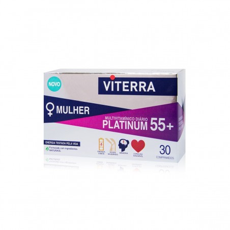 Viterra Platinum 55+ Mulher 30Comprimidos