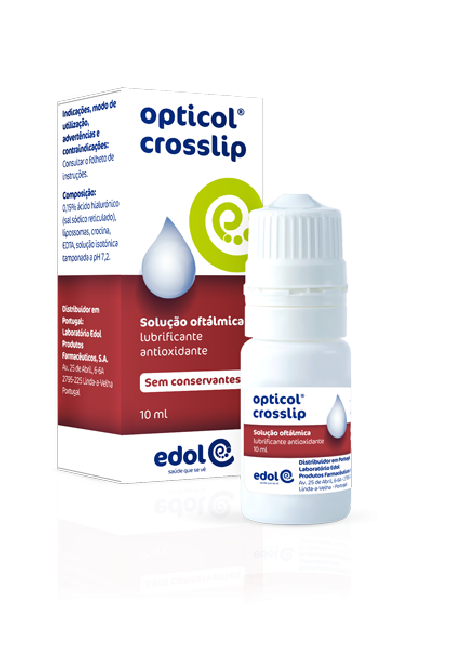 Opticol Crosslip Solução Oftálmica Sem Conservantes – Frasco De 10 ml