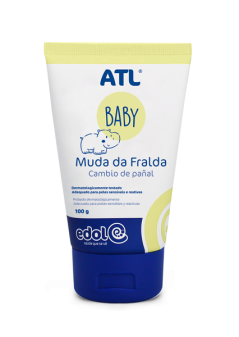 Atl® Baby Muda Fralda Creme - Bisnaga 100Gr