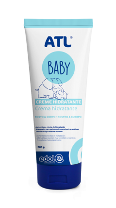 Atl® Baby Hidratante – Corpo & Rosto Creme - Bisnaga 200G