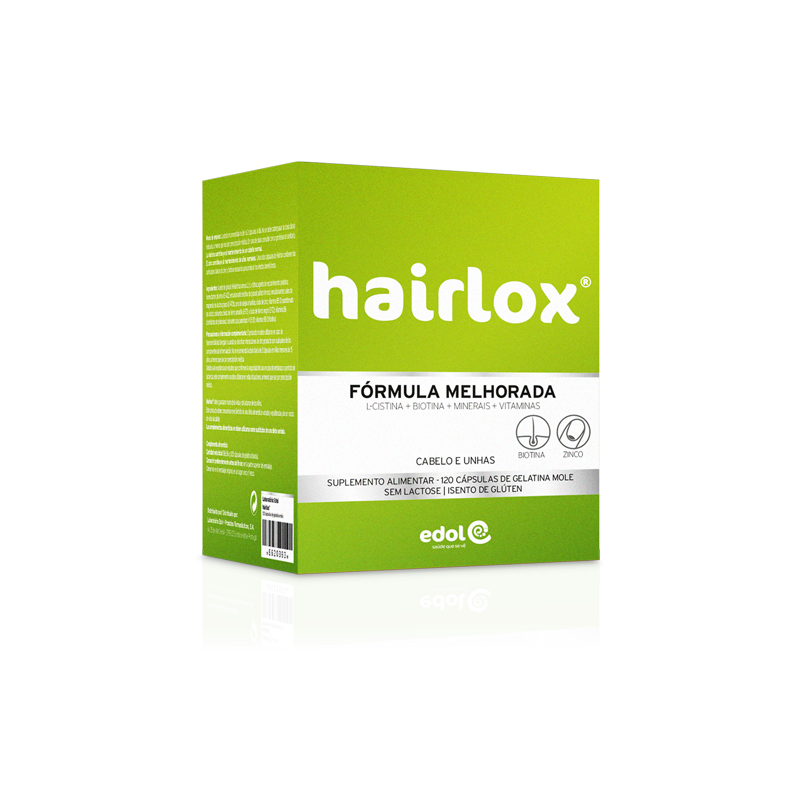 Hairlox®  120 Cápsulas De Gelatina Mole