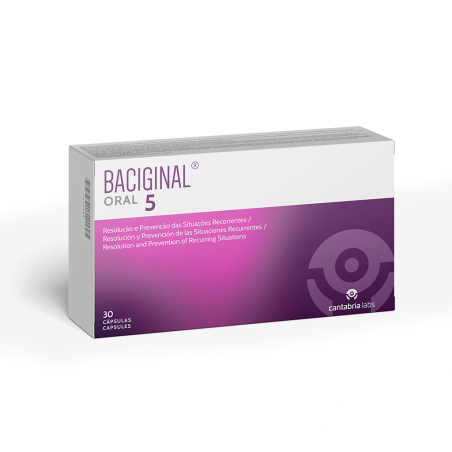 Baciginal Oral 5 - (30 Cáps)