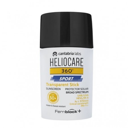 Heliocare 360º Sport Transparent Stick SPF 50+ 25G