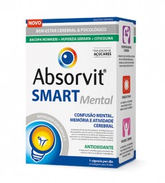 Absorvit Smart Mental 30 Cápsulas