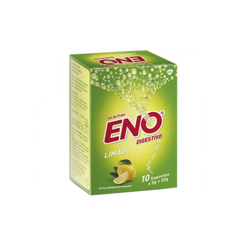 Eno Saquetas Limão 10 unidades Eno Saquetas Limão 10 unidades