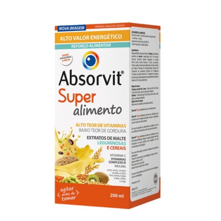 Absorvit Xarope Mais Alimento 200ml