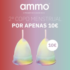 Pack Promocional AMMO Copo Menstrual Colors L