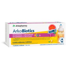 Arkobiotics Vitaminas e Defesas Kids 7 x 10ml