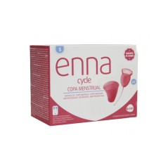 Enna Cycle Copo Menstrual S 2 unidades + Caixa Esterilizadora