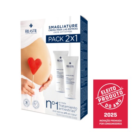 Rilastil Smagliature Creme Anti-Estrias 200ml Promo Pack Duplo