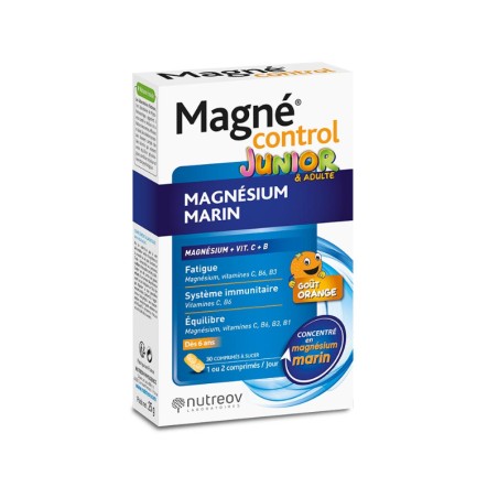 Nutreov Magné Control Junior 30 Comprimidos