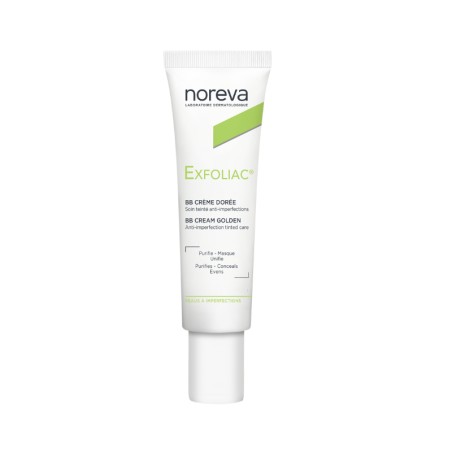 Noreva Exfoliac Creme Anti-imperfeições Tom Dourado 30ml