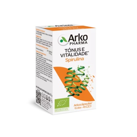 Arkocápsulas Spirulina 45 Cápsulas